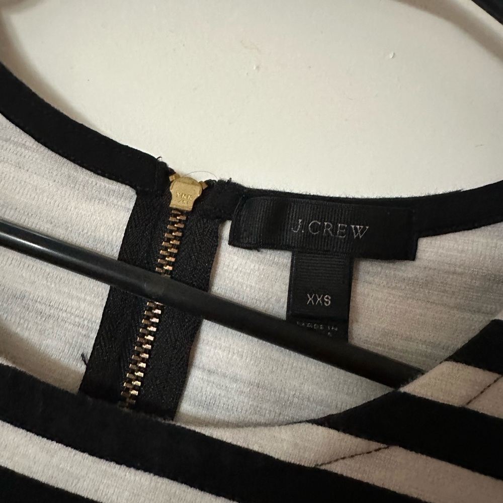 J. Crew Striped T shirt Dress - Picture 3 of 7